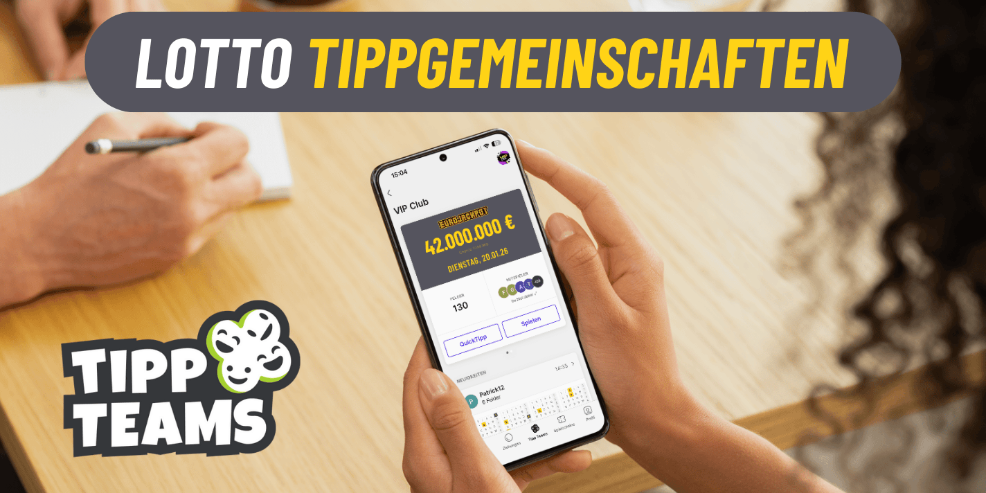 Lotto Tippgemeinschaft: So funktioniert gemeinsames Lotto spielen