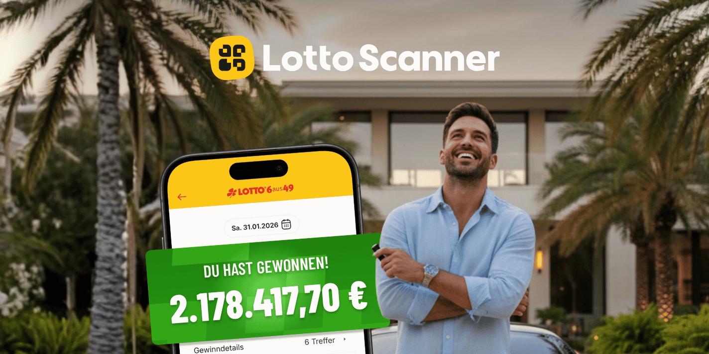 Rekordgewinn mit Lotto Scanner: Rostocker gewinnt über 2 Millionen Euro