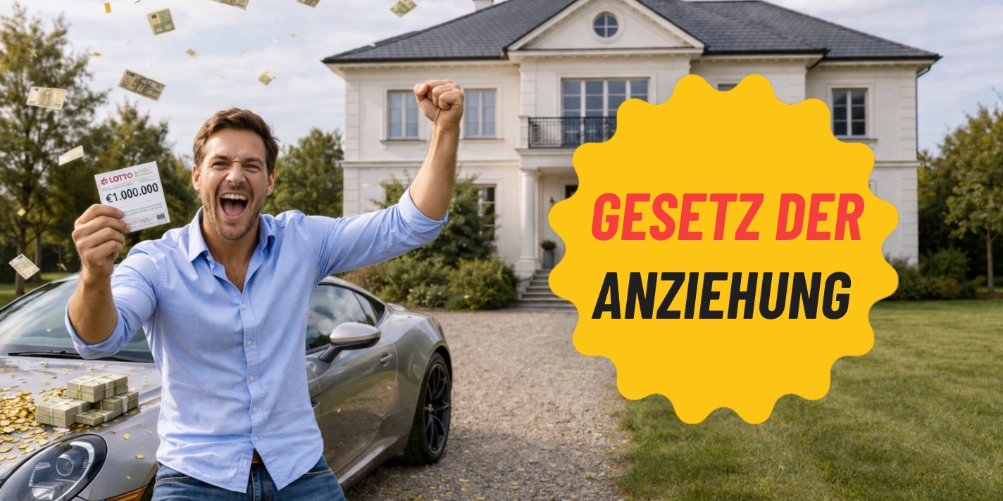 Gesetz der Anziehung: Kann positives Denken dein Lotto-Glück beeinflussen?