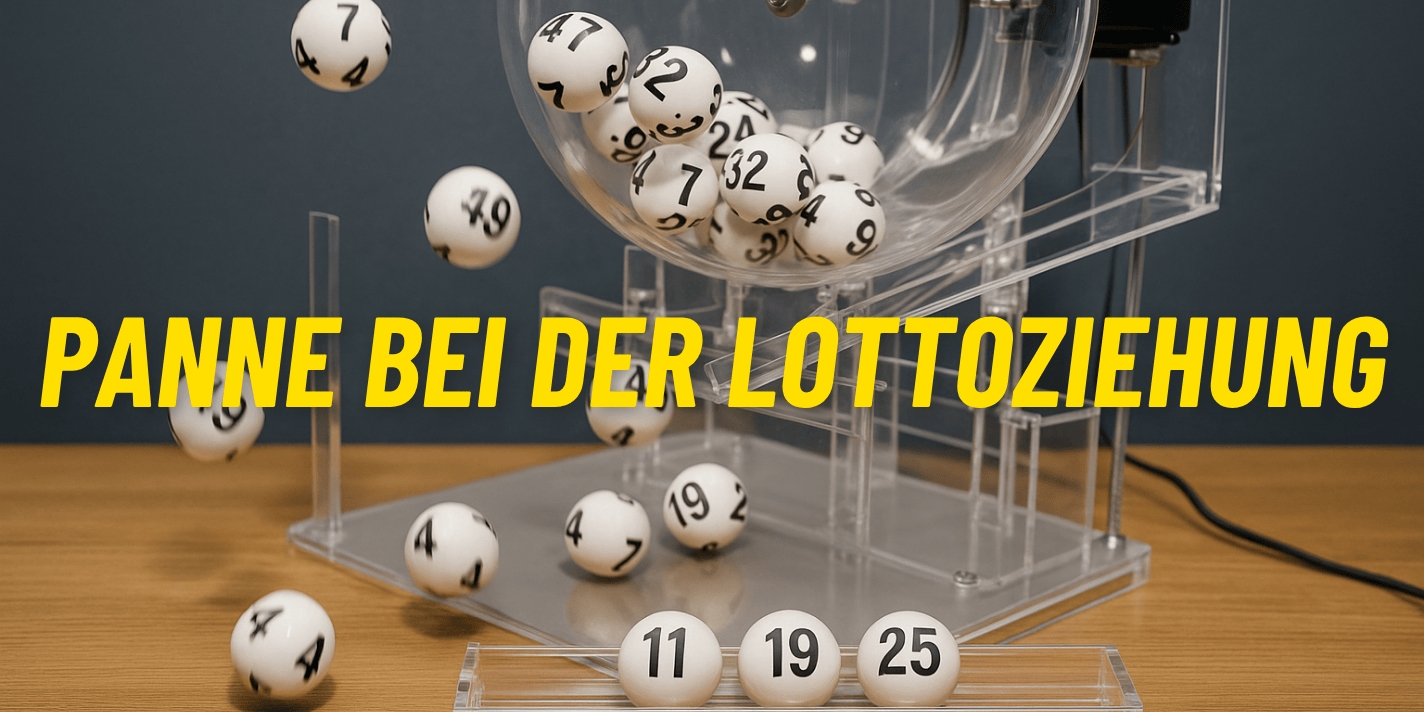 Panne bei der Lottoziehung – Was passiert, wenn die Ziehung schiefgeht?