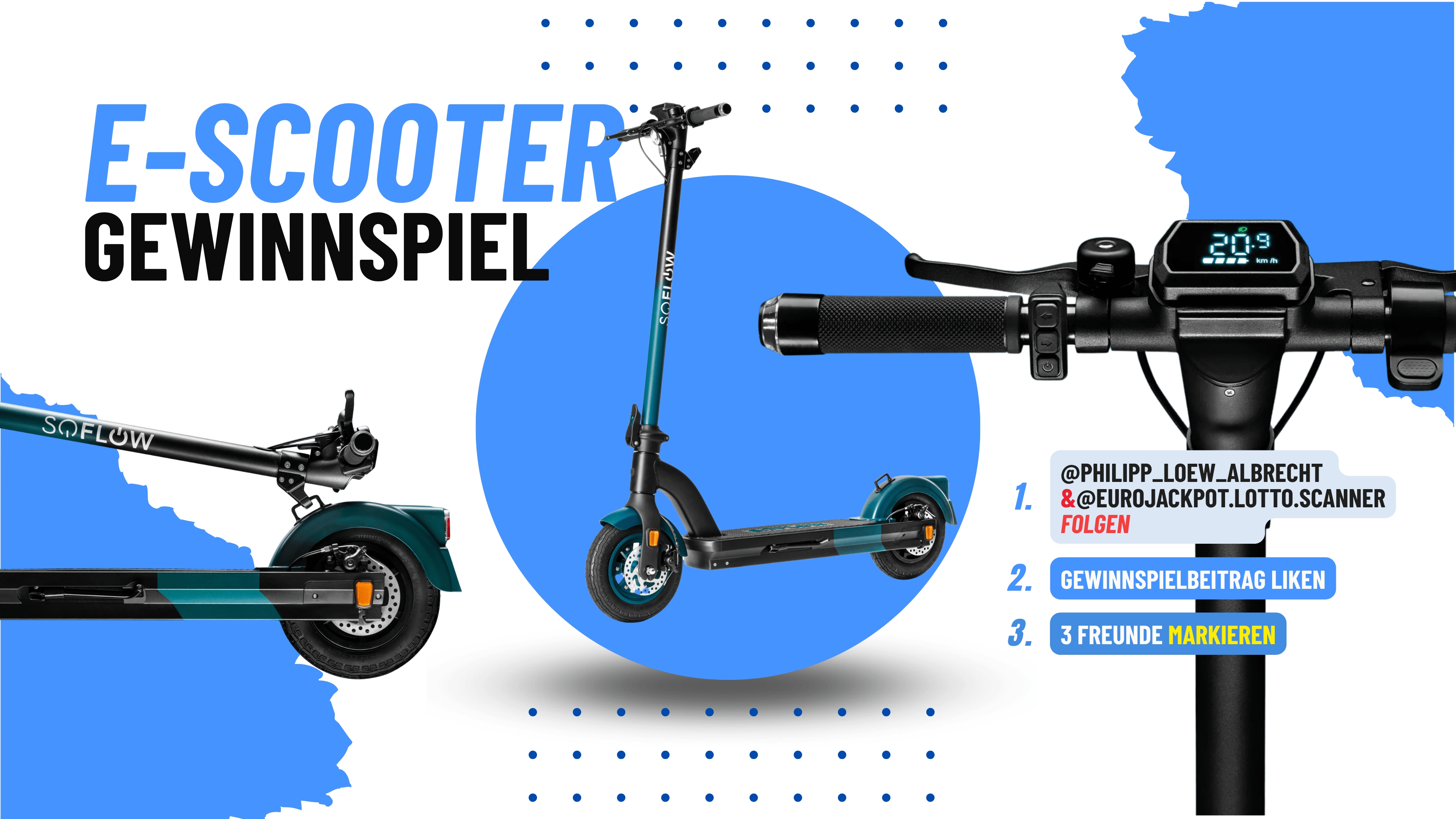 Teilnahmebedingungen E-Scooter Gewinnspiel