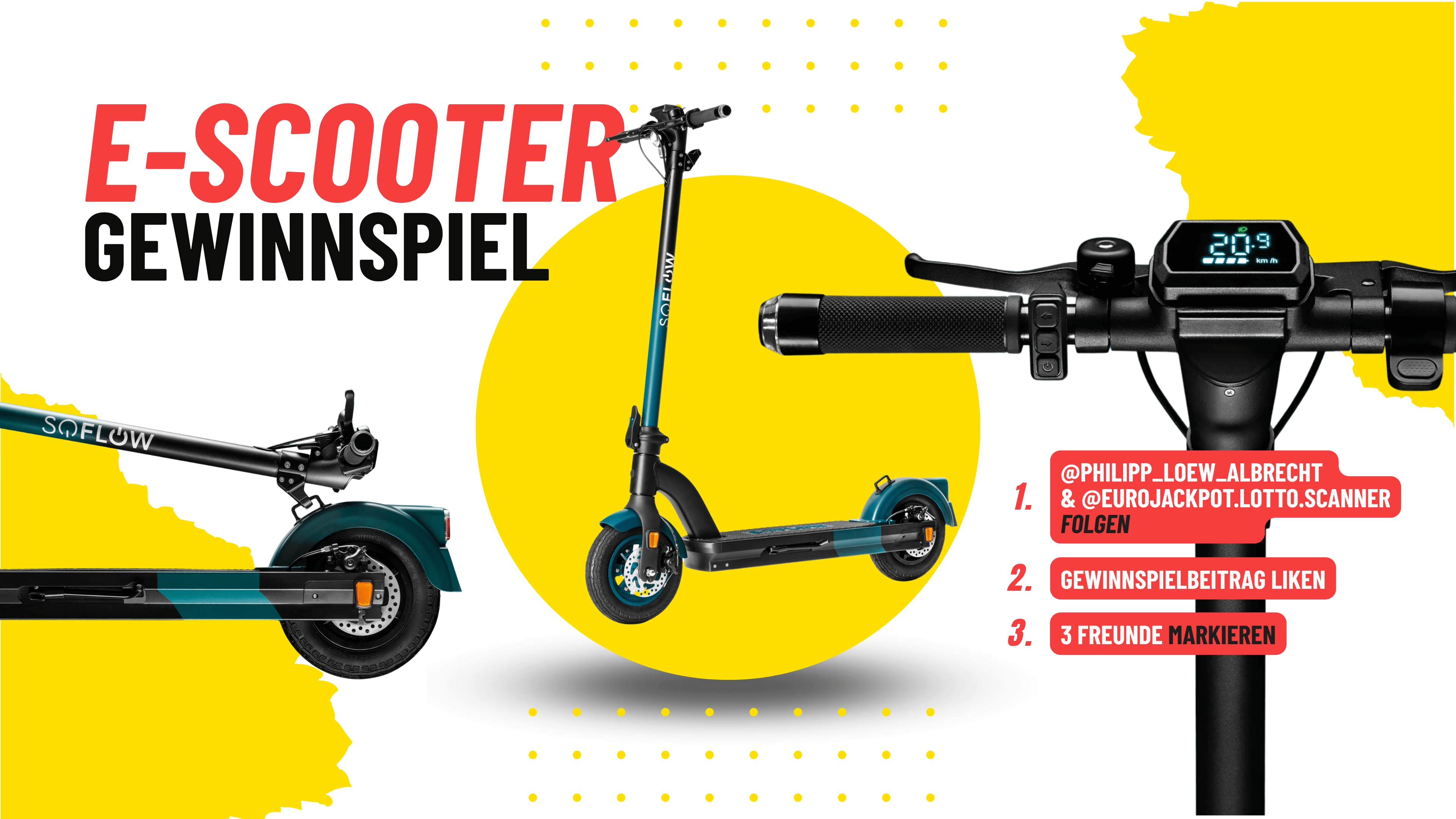 Exklusives E-Scooter Gewinnspiel auf Instagram!