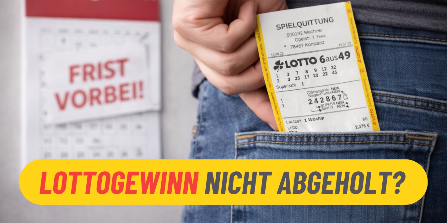 Lottogewinn nicht abgeholt: Was passiert mit dem Geld?